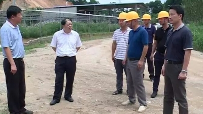 闫景军到大埔开展固体废物企业“三个一”专项工作调研