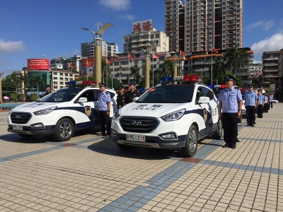 兴宁公安举行2018警察开放日活动 余其豹参加 
