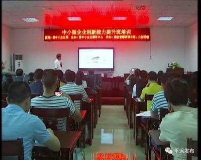 平远县中小企业局举办“中小微企业日”系列活动