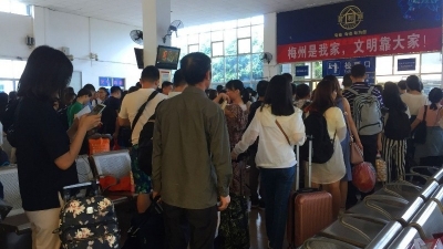 今日迎返程高峰  端午假期梅州输送旅客超4万人次