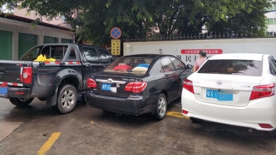 曝光！梅城江北沙子墩路、新峰路常有车辆乱停放