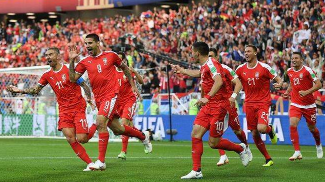 塞尔维亚1：2遭瑞士绝杀！本届世界杯首次出现逆转取胜