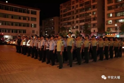 大埔警方开展“破小案”集中统一收网行动