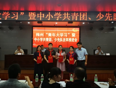我市召开“青年大学习”暨中小学共青团、少先队改革推进会