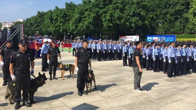 装甲车 警犬亮相！五华公安举办警察开放日活动