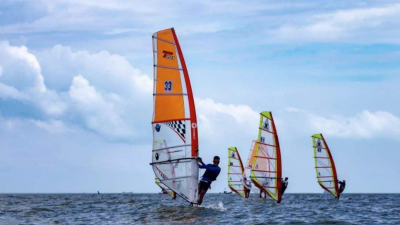 梅州队喜讯！夺省运会帆板（帆船）比赛铜牌一枚