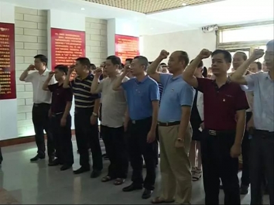 曹志辉陈诺文率队参加新时代红色文化讲习所学习宣讲活动   