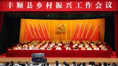 丰顺乡村振兴工作会议召开   曾永祥廖茂忠出席