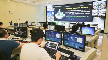 曾永祥、廖茂忠率队调研丰顺“智慧城市”建设工作