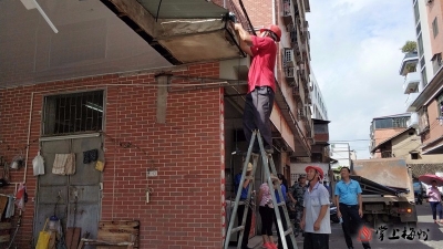 重拳出击！梅县区整治乱搭乱建，助力“创文巩卫”