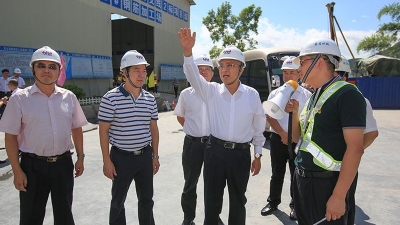 陈良贤来梅调研工业经济和交通基础建设：发展实体经济 加快补齐短板