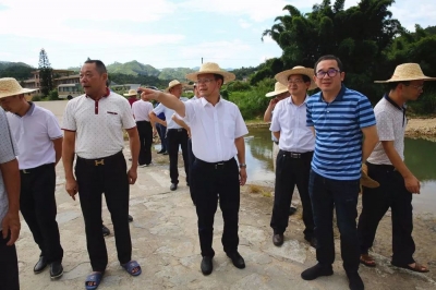 曾永祥、廖茂忠调研丰顺乡村振兴和美丽宜居乡村连线连片建设工作