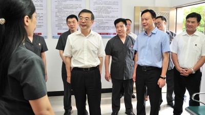 最高人民法院院长周强来梅调研：为实现生态富民强市提供司法服务和保障