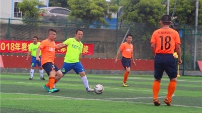 首届富力城杯足球赛开踢，200业主以球交友