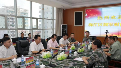 军民鱼水情意浓！梅江区领导开展“八一”走访慰问活动