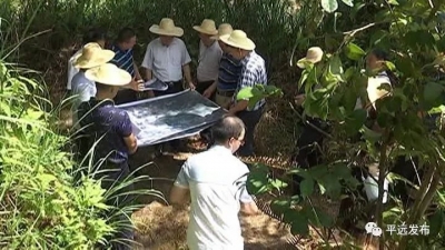 宋才华调研南粤古驿道定向大赛平远站赛事筹备情况