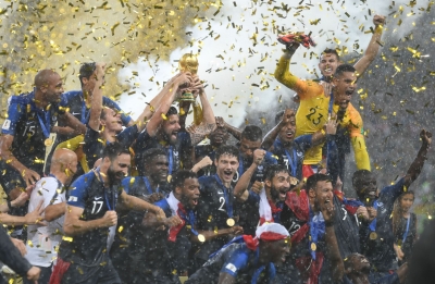 王者归来！法国4:2战胜克罗地亚 时隔20年重夺大力神杯