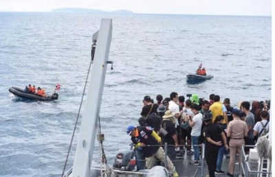 泰国普吉翻船事故最后一具遇难者遗体被打捞出水