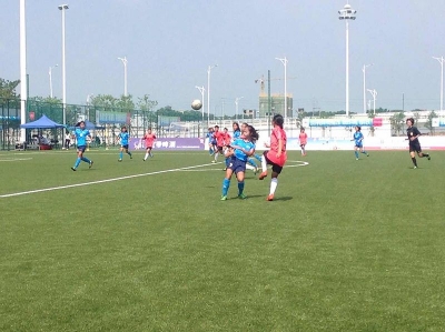 不管付出什么都值得！我市女子足球乙组提前夺冠侧记