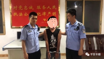 确认过眼神，是蜀黍要抓的人！丰顺警方夜巡抓获一名在逃人员