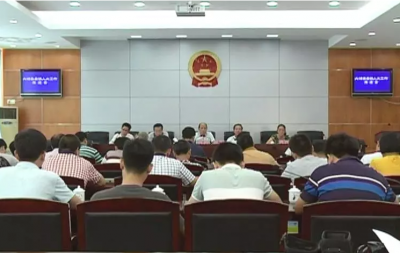 大埔县人大常委会召开县镇人大工作推进会