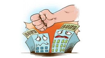 梅县区依法拆除三栋共2000平方米违章建筑