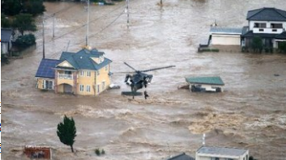 日本遭遇30多年来最严重水灾，已致126人死亡