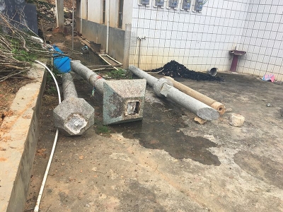 中大首任校长邹鲁故居的百年桅杆被折断？大埔文广部门回应