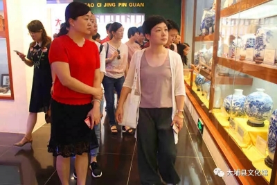 二省六县（市、区）文广新局到大埔交流文化馆总分馆建设