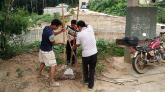 五华华城镇直面问题，迅速开展环境卫生整治行动