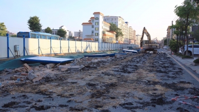 注意！梅城华南大道施工“地下”转“地面”，今起道路西侧封闭