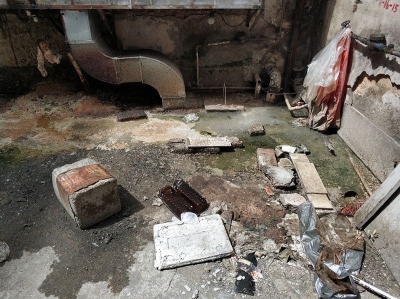 这样的小区你敢住吗？地点：梅城江北黄塘路7号小区