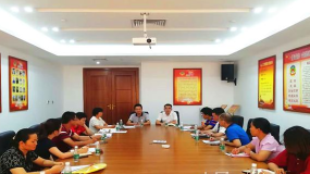 梅江区三角镇召开东区商圈党建工作协商会 