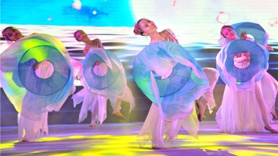 舞蹈快板山歌齐上阵！梅江区江南街道举行公益晚会助力创文