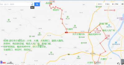 童鞋们注意！梅州82路公交今起开通，将经过这些地方…