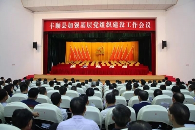 丰顺县召开加强基层党组织建设工作会议