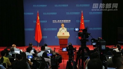 美方多次在南海问题上挑衅 国防部用这句诗表明态度