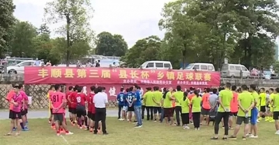 丰顺第三届“县长杯”乡镇足球联赛激情开幕