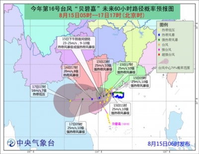 台风“贝碧嘉”来了！海南广东部分地区有大暴雨