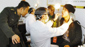 彭延虎到梅江区检查督导征兵体检工作