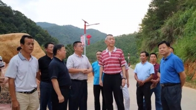 省旅游控股集团有限公司到大埔四联村调研精准扶贫工作