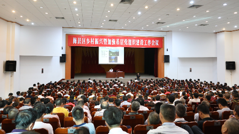 梅县区召开乡村振兴暨加强基层党组织建设工作大会