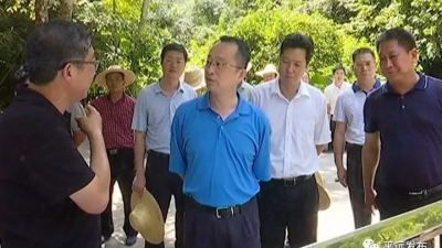 陈敏率队到平远调研：推动全域旅游加快发展走在全市前列