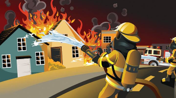 梅县区一废品店着火，附近是加油站，旁边是煤气店...