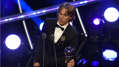 打破梅西C罗十年垄断 莫德里奇成新科世界足球先生