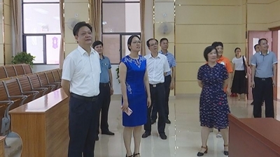 蕉岭桂岭学校正式落成开学 陈伟明到校参观调研