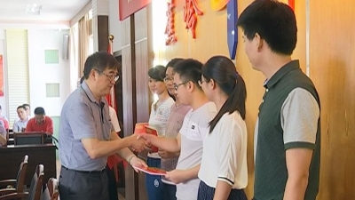 台胞吴发彬先生回蕉岭捐资助学，助力家乡教育事业发展