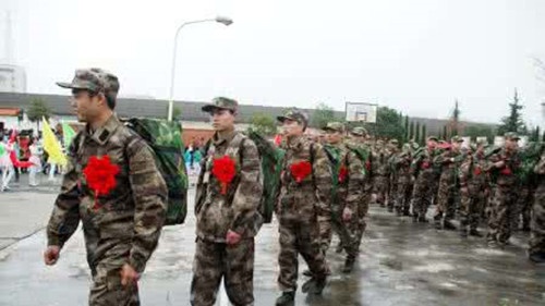 蕉岭县电脑派号确定85名新兵入伍去向