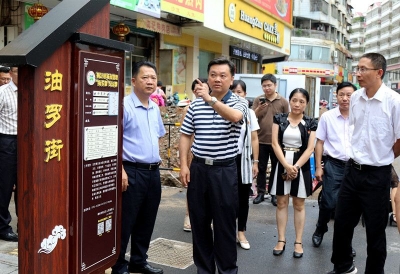 陈志宁到梅江区开展“创文”工作专项调研督查