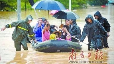 国家减灾委应急管理部派出工作组，紧急赶赴我省暴雨洪涝灾区
